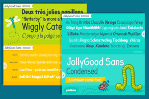 font gratuite Jollygood Sans Condensed disponible en téléchargement gratuit